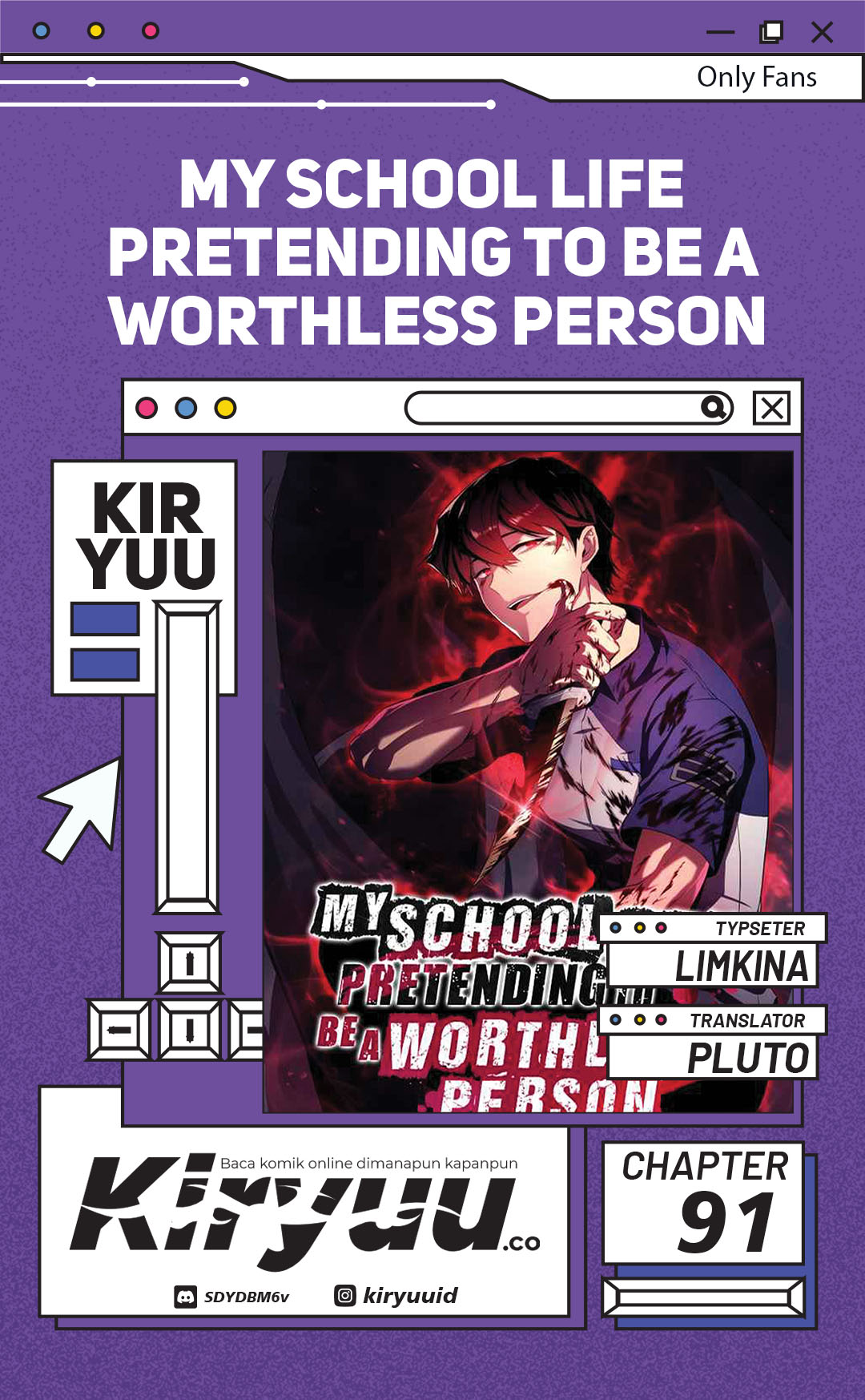 Baca Komik My School Life Pretending to Be a Worthless Person Chapter 91 Gambar 1