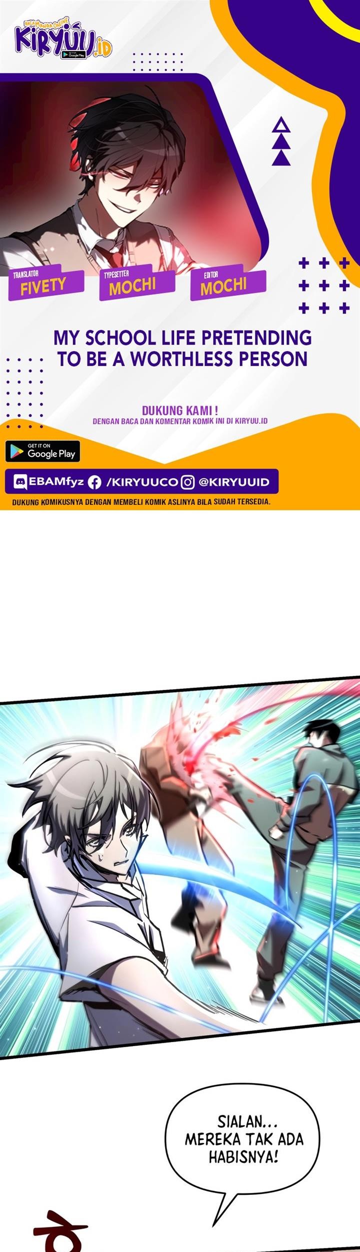 Baca Komik My School Life Pretending to Be a Worthless Person Chapter 68 Gambar 1