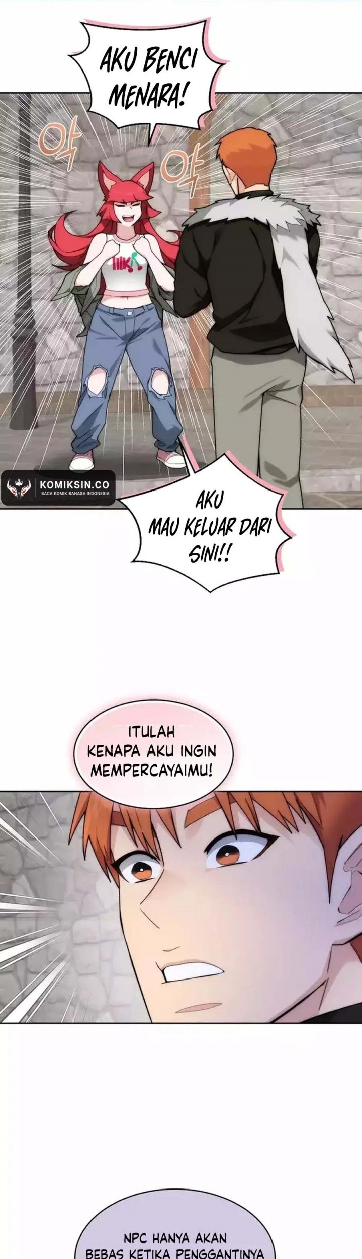 Manhwa Stuck in the Tower Chapter 90 gambar nomor 2