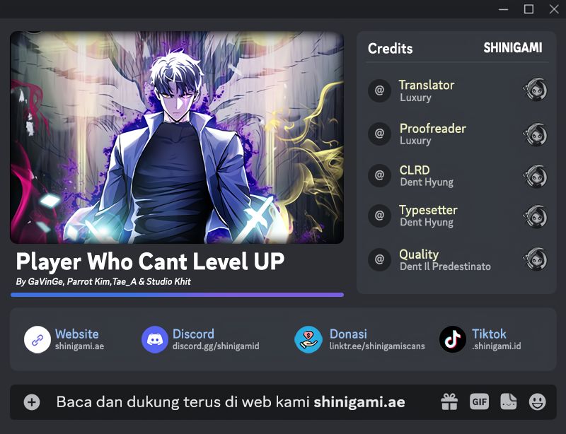 Baca Komik Player Who Can’t Level Up Chapter 174 Gambar 1