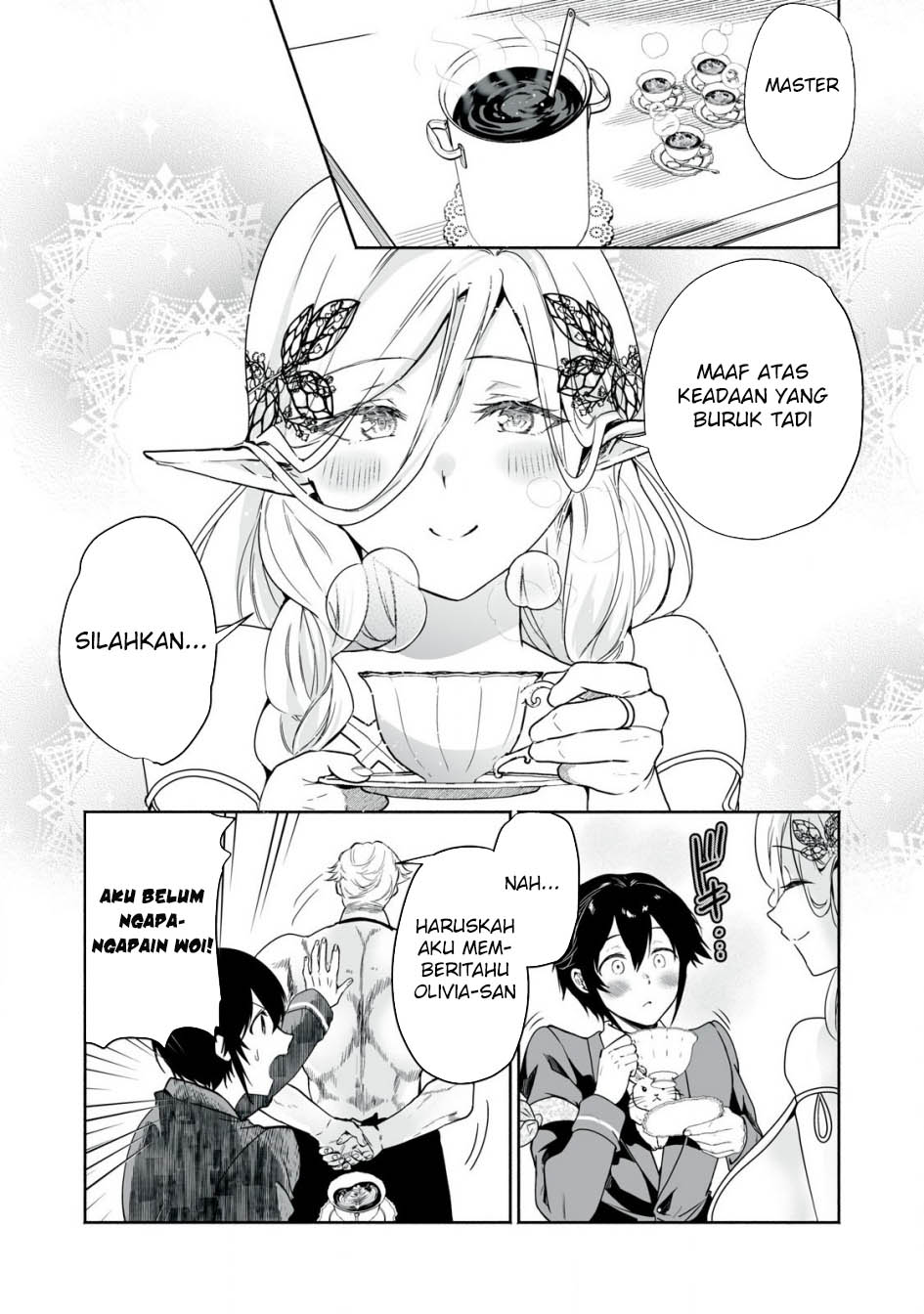 Tensei Kizoku no Bannou Kaitaku Kara ~”Kakudai & Shukushou” Sukiru o Tsukatte Itara Saikyou Ryouchi ni Narimashita~ Chapter 46 Gambar 14