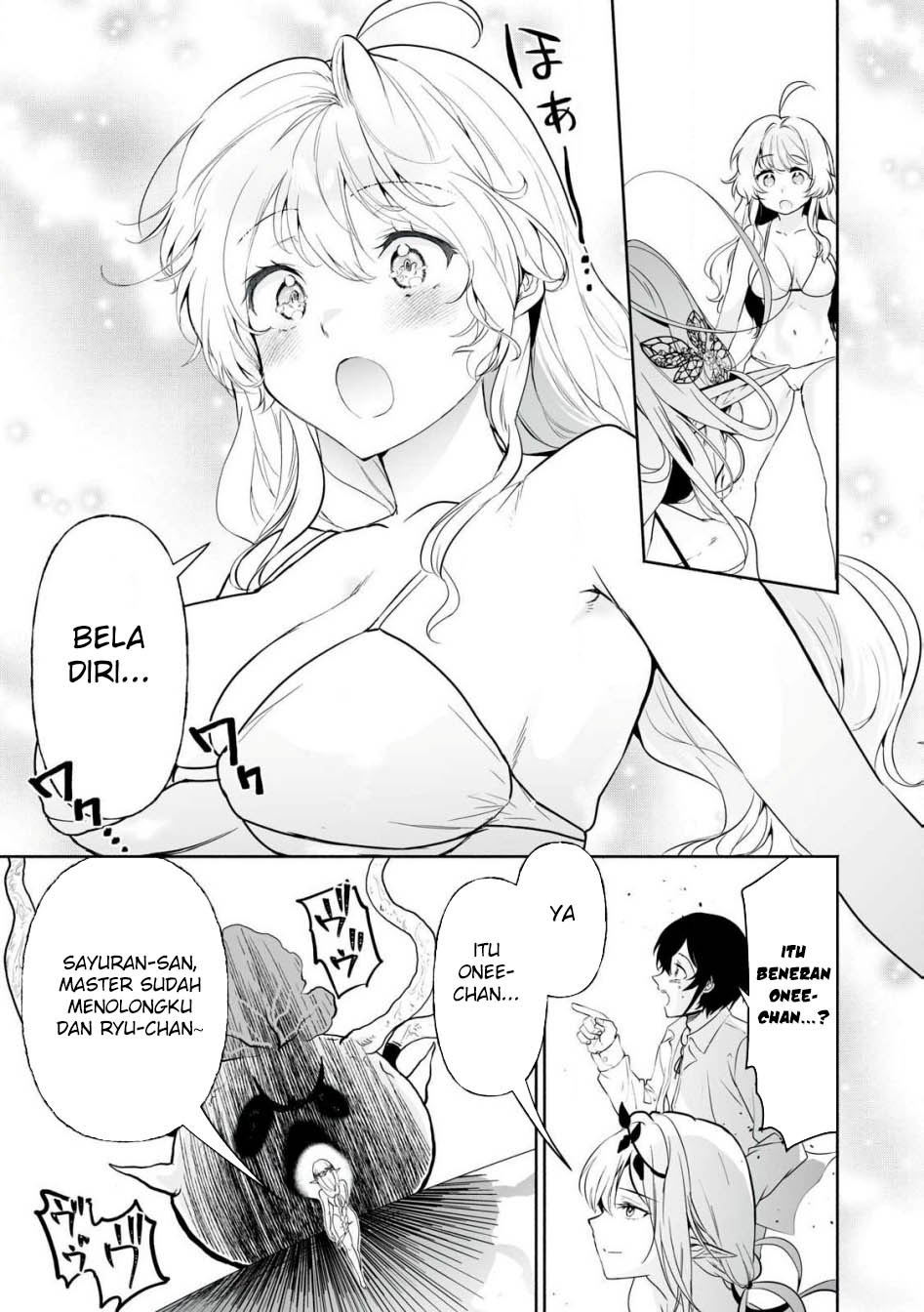 Tensei Kizoku no Bannou Kaitaku Kara ~”Kakudai & Shukushou” Sukiru o Tsukatte Itara Saikyou Ryouchi ni Narimashita~ Chapter 46 Gambar 32