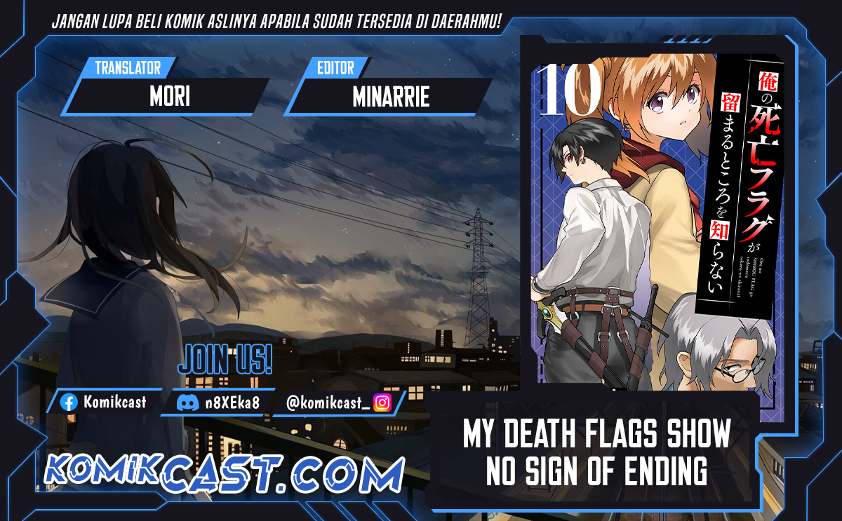 Komik My Death Flags Show No Sign of Ending Chapter 75 gambar nomor 1