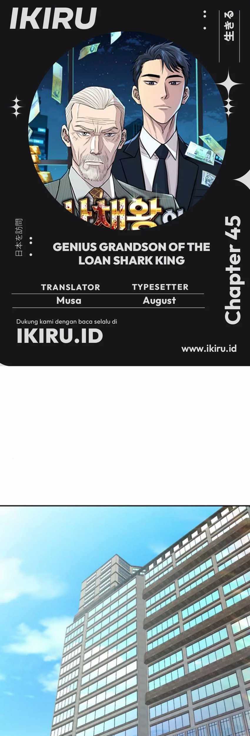 Baca Komik Genius Grandson of the Loan Shark King Chapter 45 Gambar 1