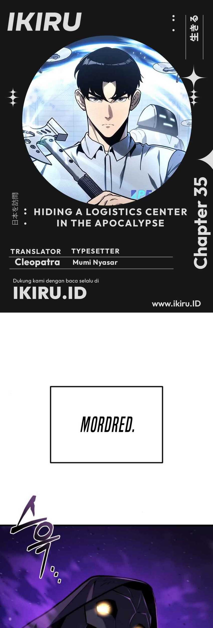 Komik Hiding a Logistics Center in the Apocalypse Chapter 35 gambar nomor 1