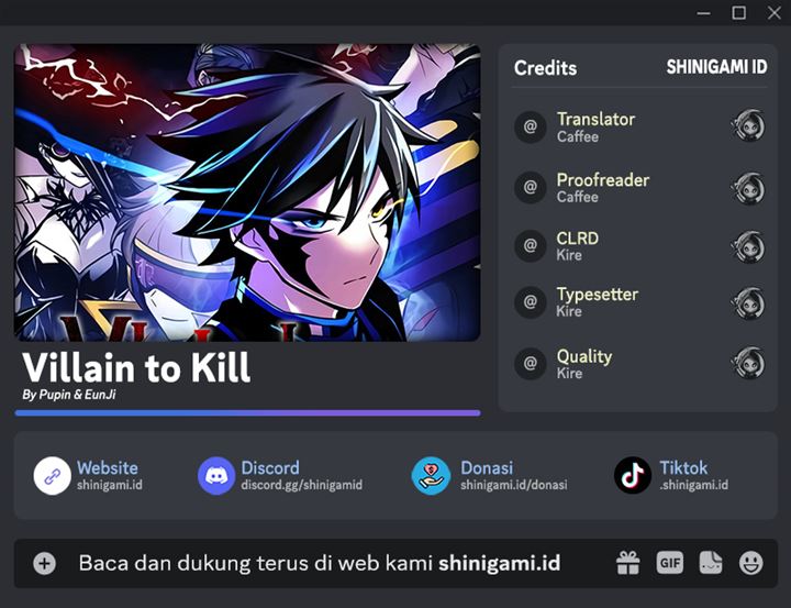 Baca Komik Villain To Kill Chapter 104 Gambar 1