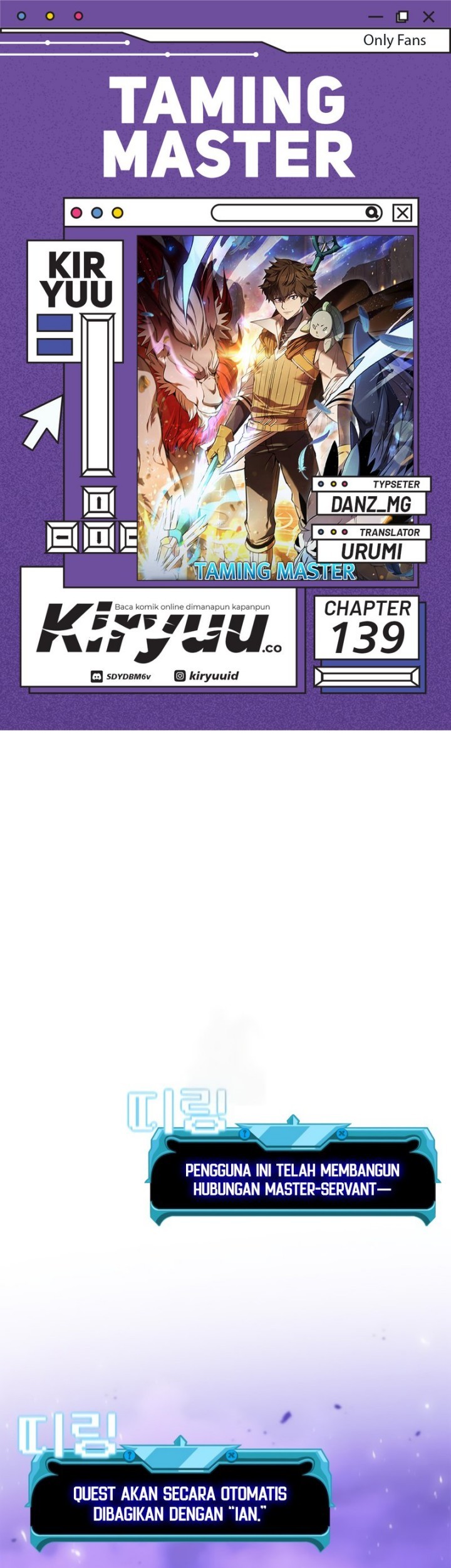 Baca Komik Taming Master Chapter 139 Gambar 1