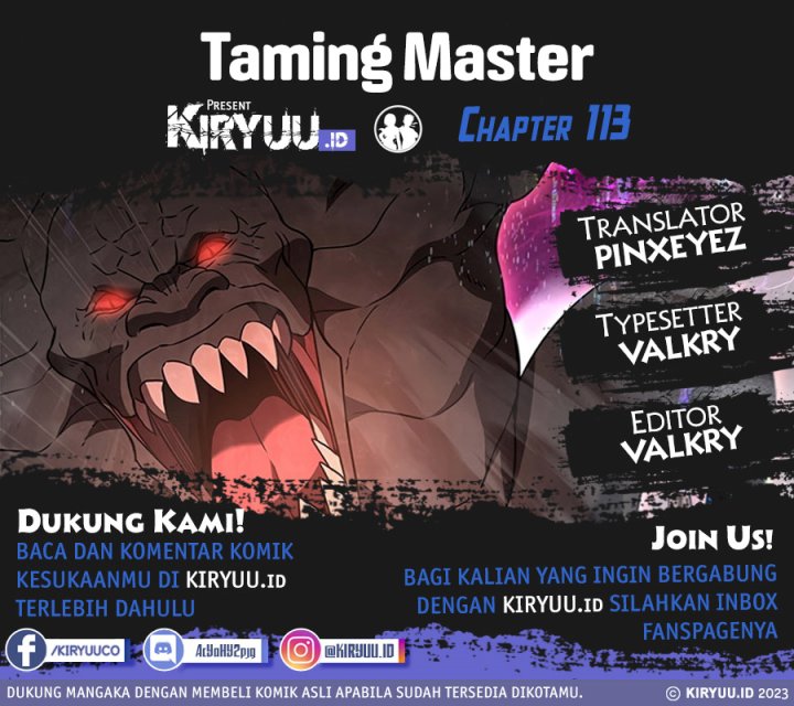 Baca Komik Taming Master Chapter 113 Gambar 1