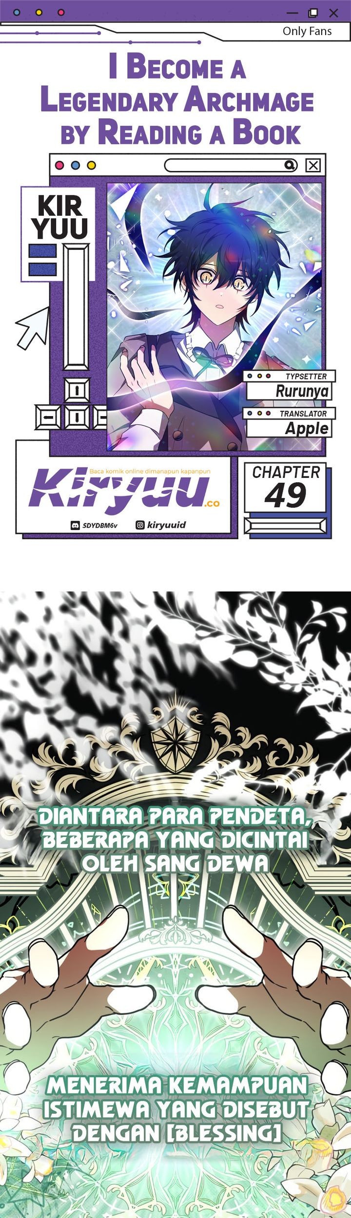 Baca Komik I Become a Legendary ArchMage by Reading a Book Chapter 49 Gambar 1