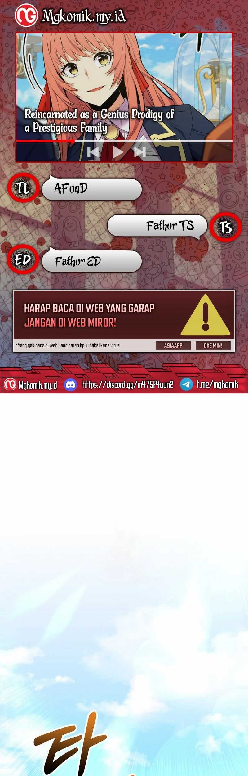 Baca Komik Reincarnated as a Genius Prodigy of a Prestigious Family Chapter 43 Gambar 1