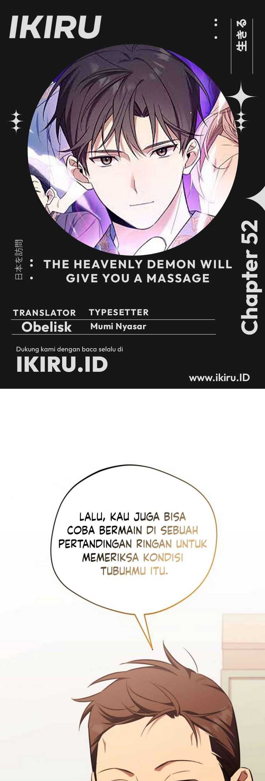 Baca Komik The Heavenly Demon Will Give You a Massage Chapter 52 Gambar 1