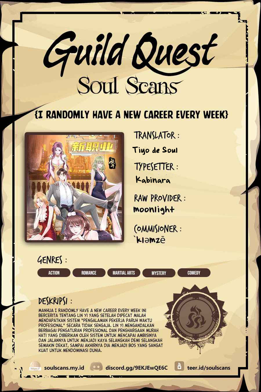 Komik I Randomly Have A New Career Every Week Chapter 466 gambar nomor 1