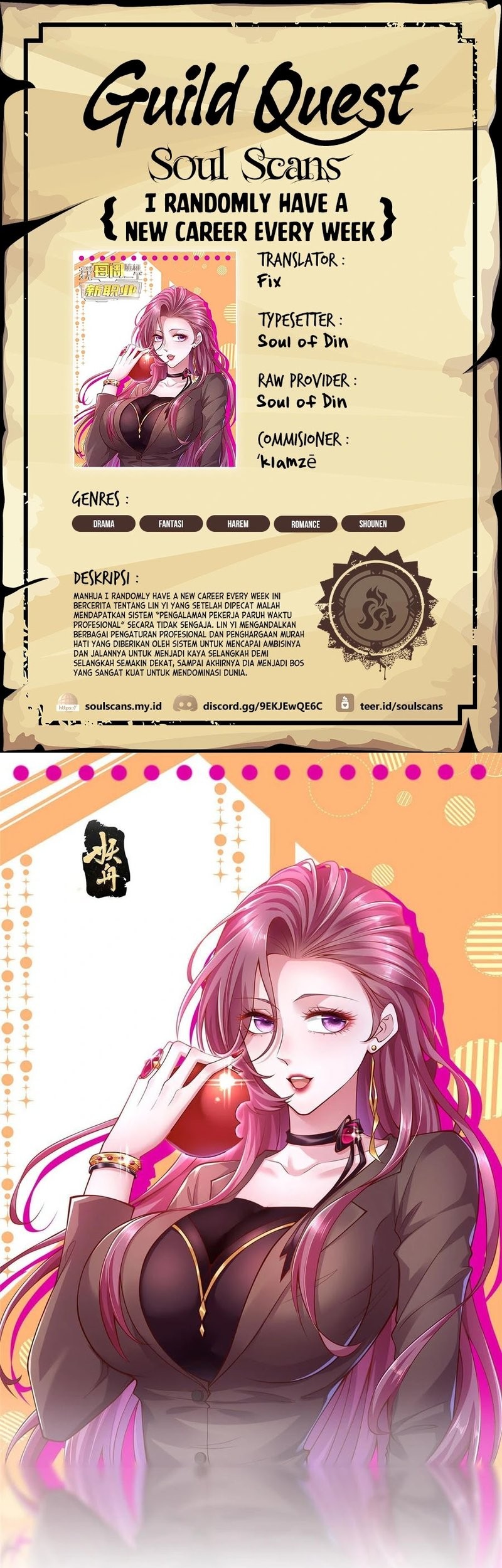 Komik I Randomly Have A New Career Every Week Chapter 410 gambar nomor 1