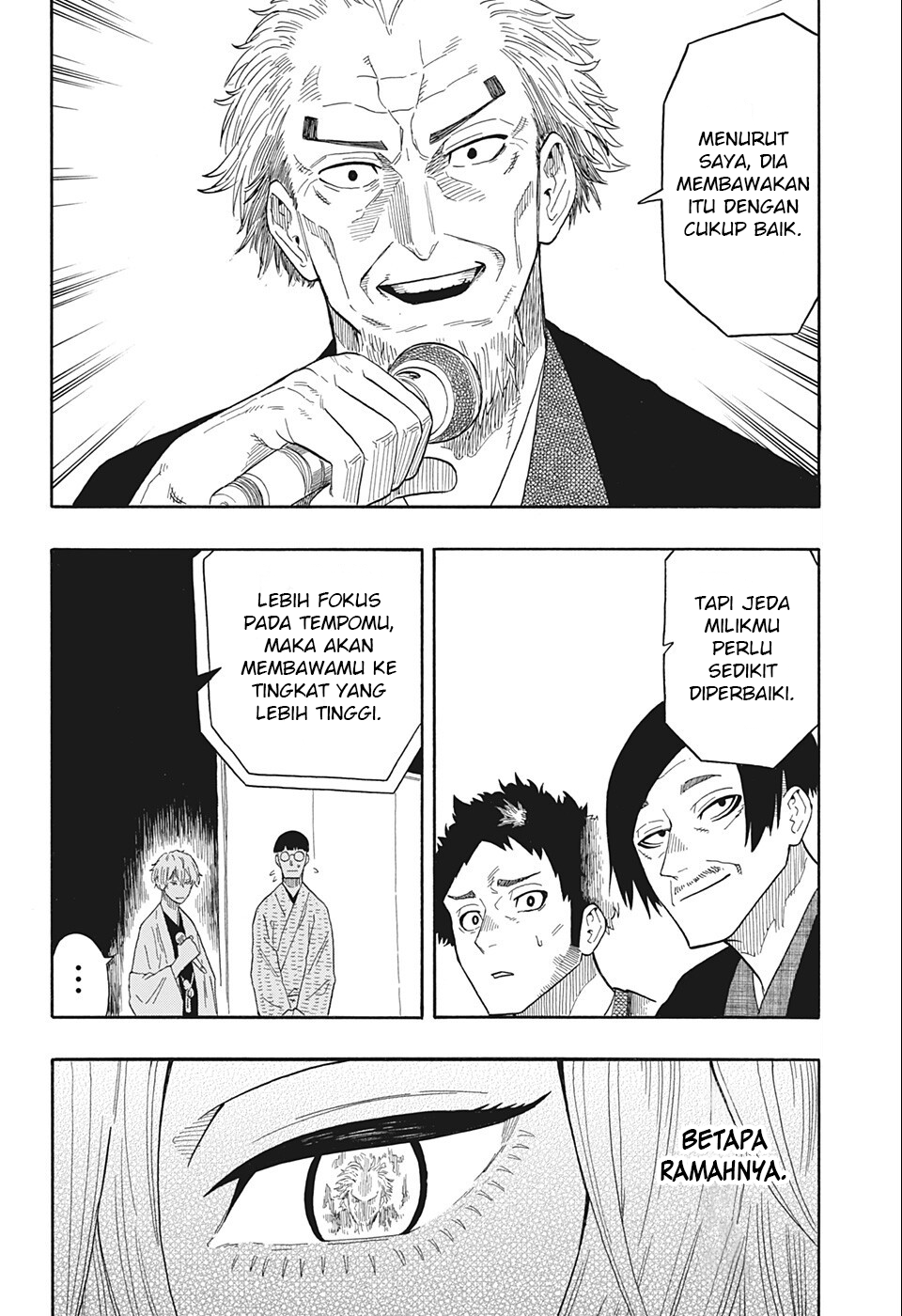 Akane Banashi Chapter 19 Gambar 17