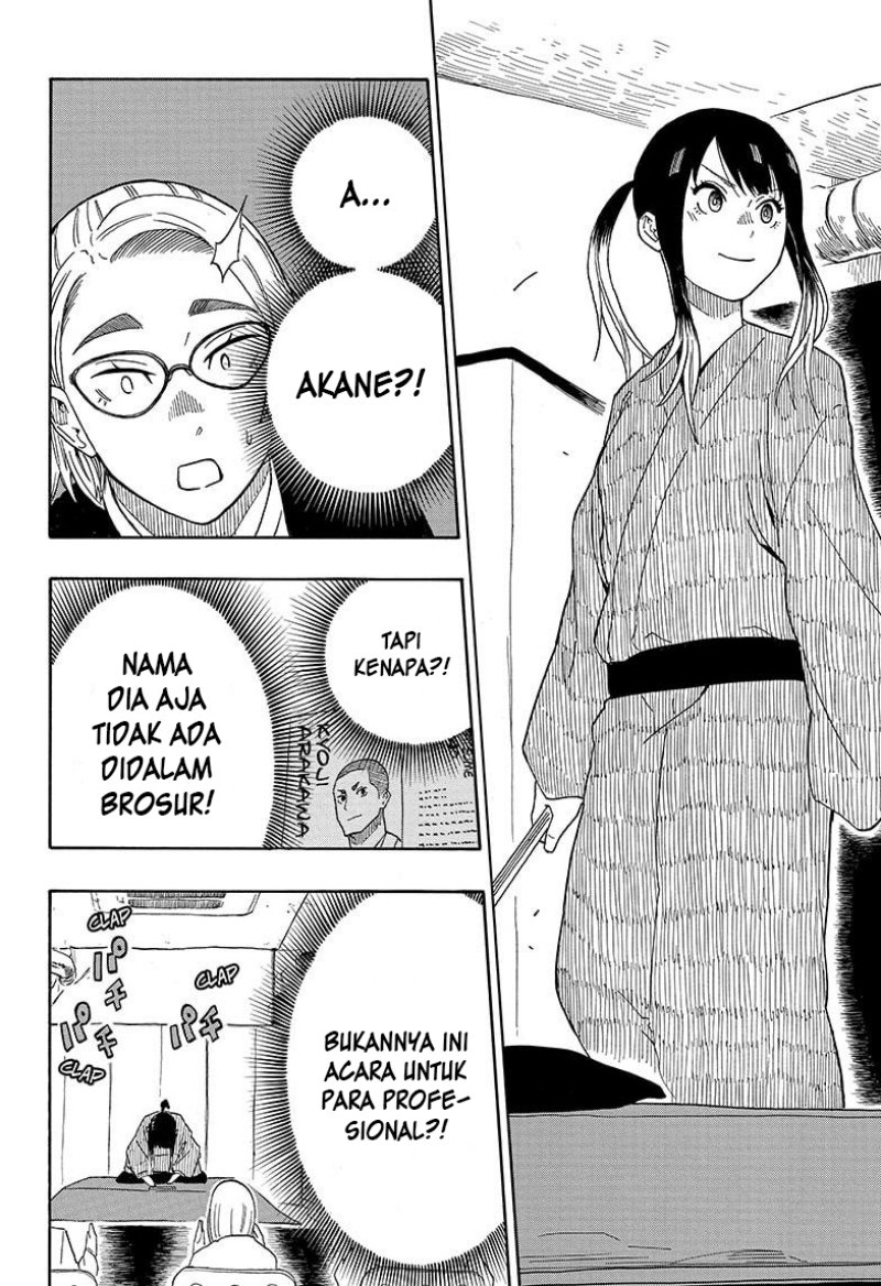 Akane Banashi Chapter 11 Gambar 19