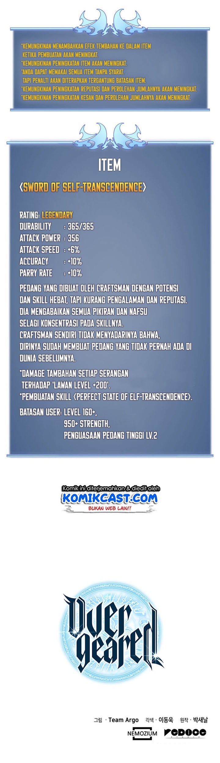 Overgeared New Chapter 33 Gambar 84