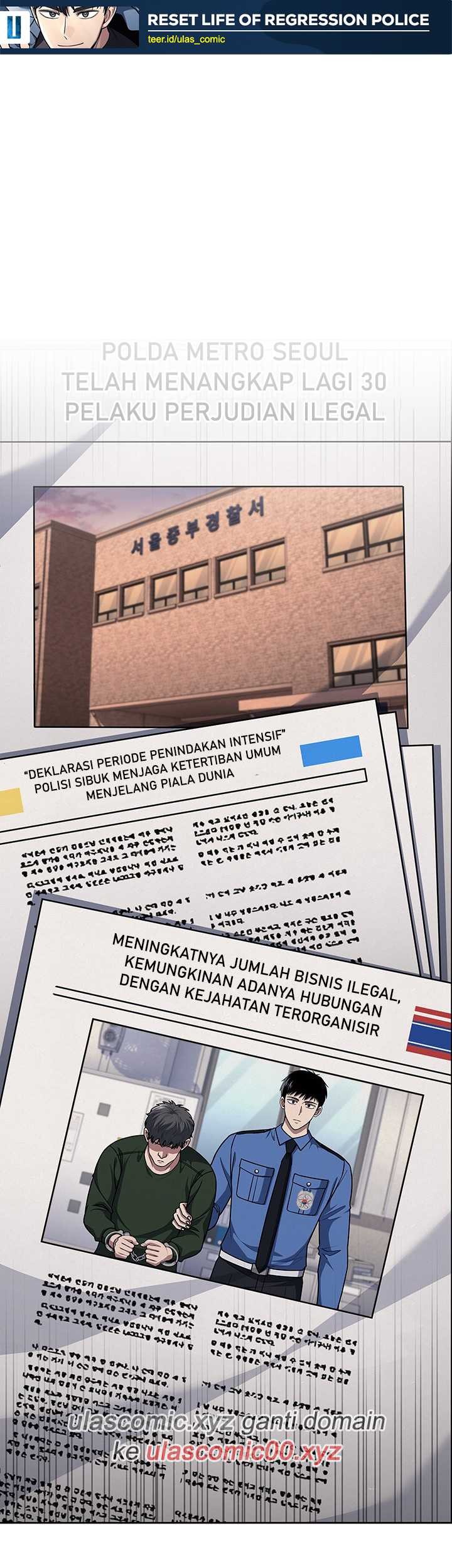 Baca Manhwa Reset Life of Regression Police Chapter 108 Gambar 2