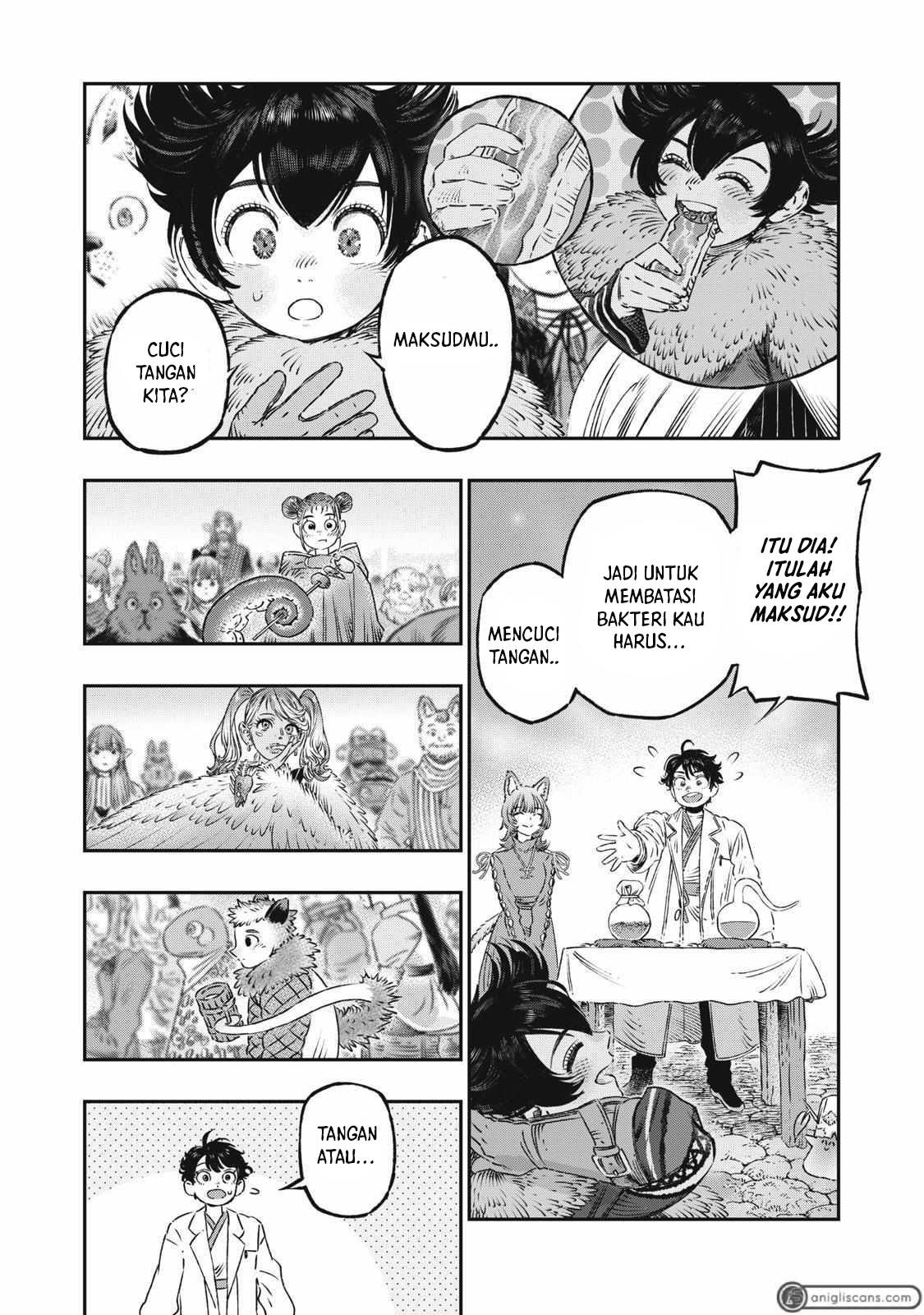 Koudou ni Hattatsu Shita Igaku wa Mahou to Kubetsu ga Tsukanai Chapter 19 Gambar 20