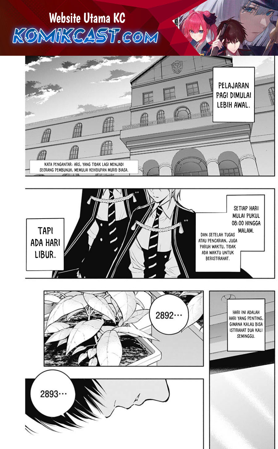 Baca Manga Ouritsu Mahou Gakuen no Saikasei: Slum Agari no Saikyou Mahoushi, Kizoku darake no Gakuen de Musou suru Chapter 117 Gambar 2