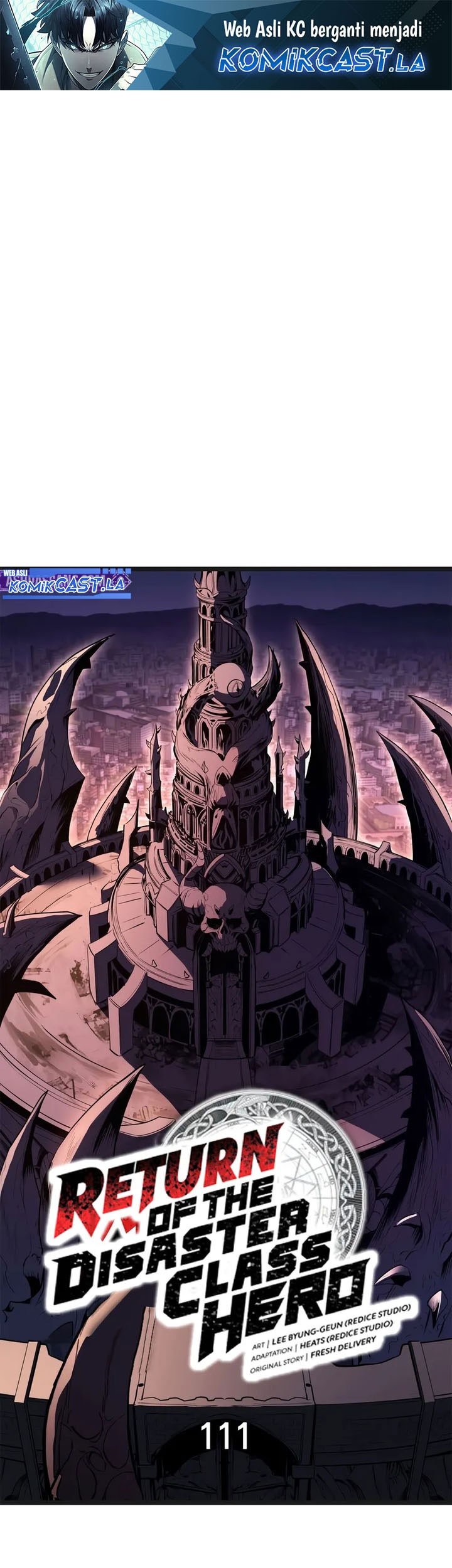 Baca Manhwa A Disaster-Class Hero Has Returned Chapter 111 Gambar 2