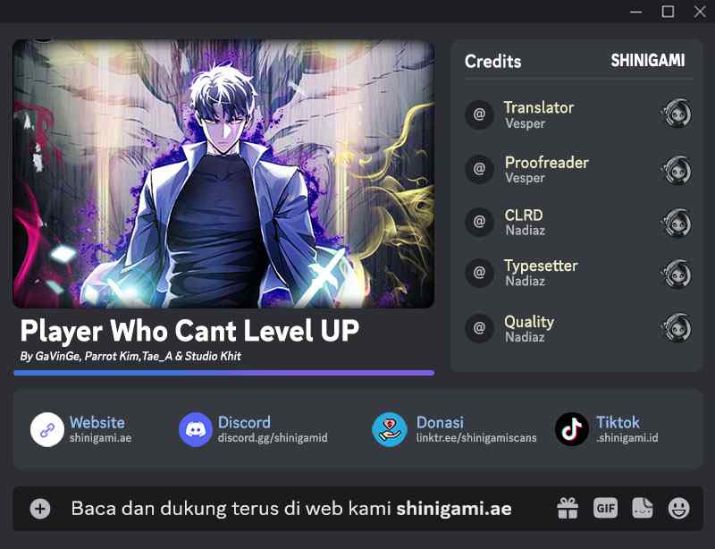 Baca Komik Player Who Can’t Level Up Chapter 144 Gambar 1