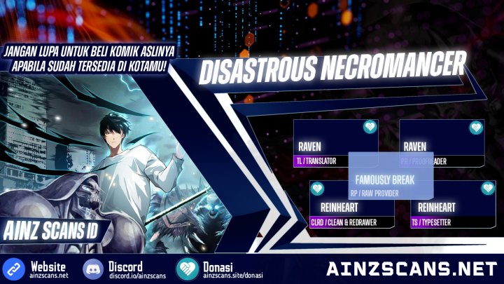 Baca Komik Disastrous Necromancer Chapter 165 Gambar 1