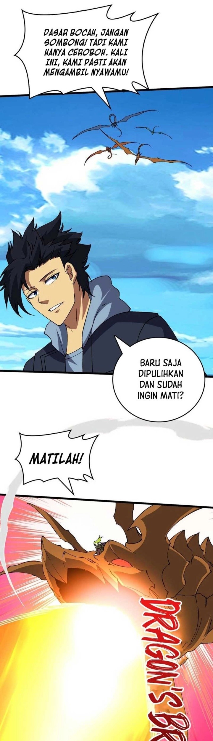 I Become Invincible Black Dragon Boss At The Start Chapter 54 Gambar 4