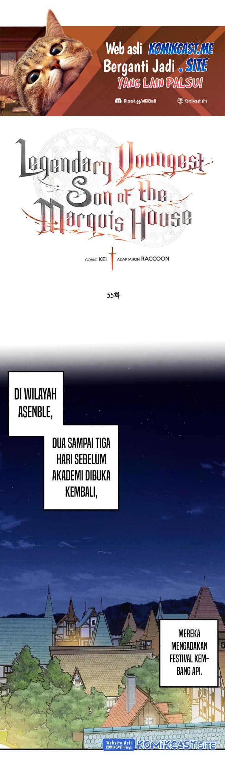 Baca Manhwa Legendary Youngest Son of the Marquis House Chapter 55 Gambar 2