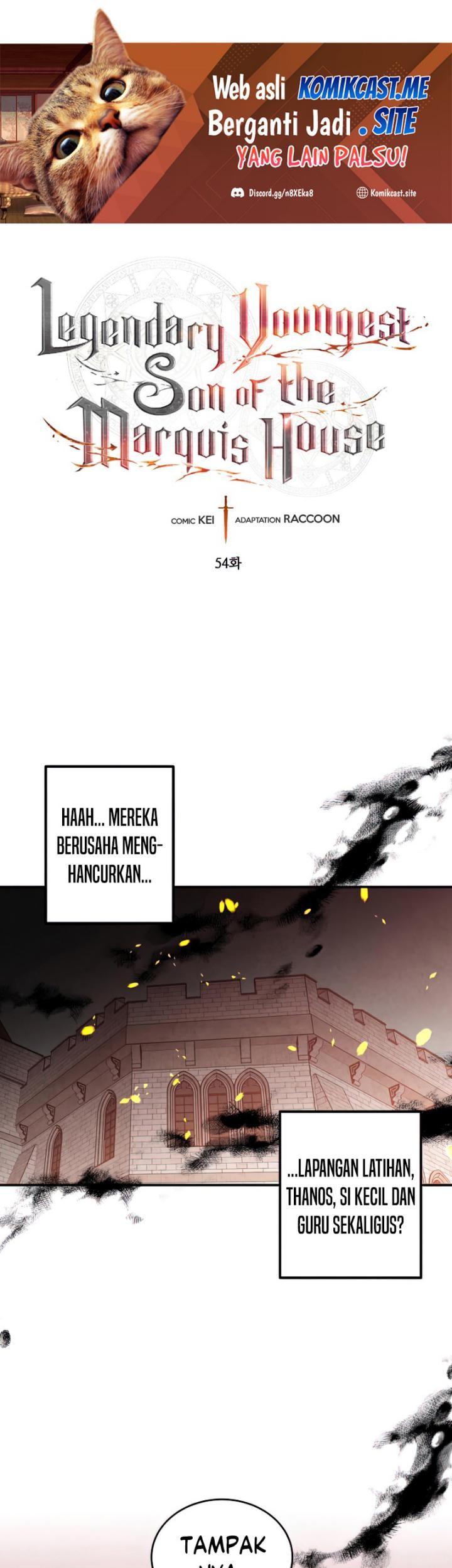 Baca Manhwa Legendary Youngest Son of the Marquis House Chapter 54 Gambar 2