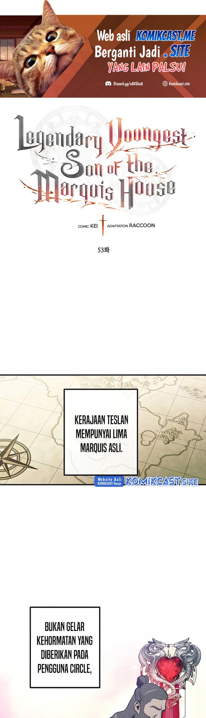 Baca Manhwa Legendary Youngest Son of the Marquis House Chapter 53 Gambar 2