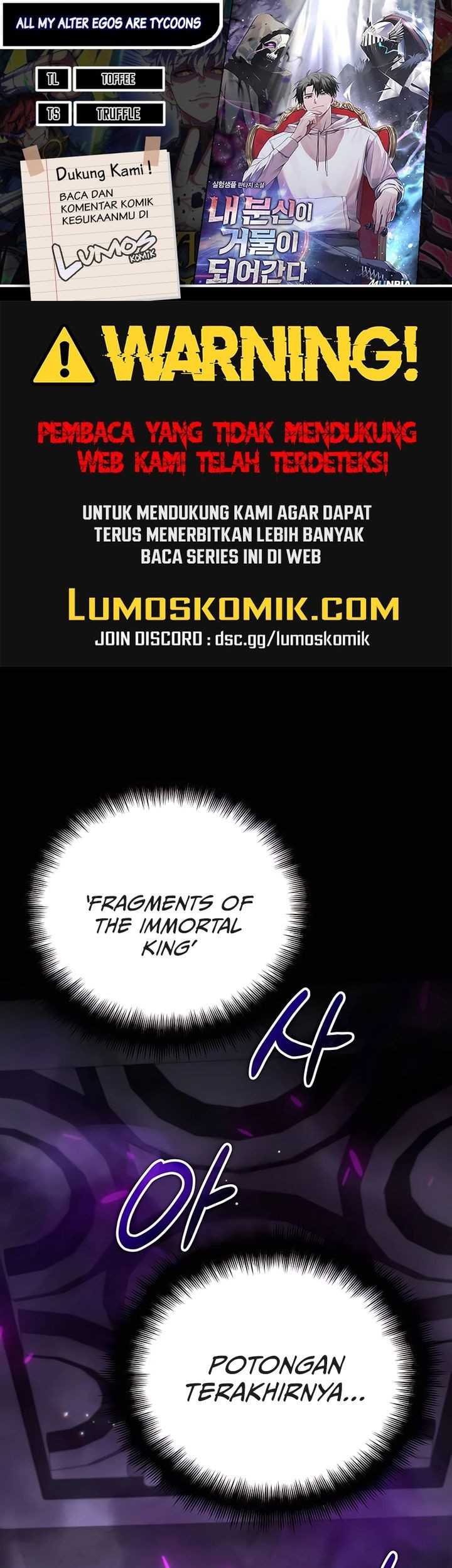 Baca Komik All My Alter Egos Are Tycoons Chapter 24 Gambar 1
