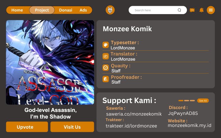 Komik God-level Assassin, I’m the Shadow Chapter 10 gambar nomor 1