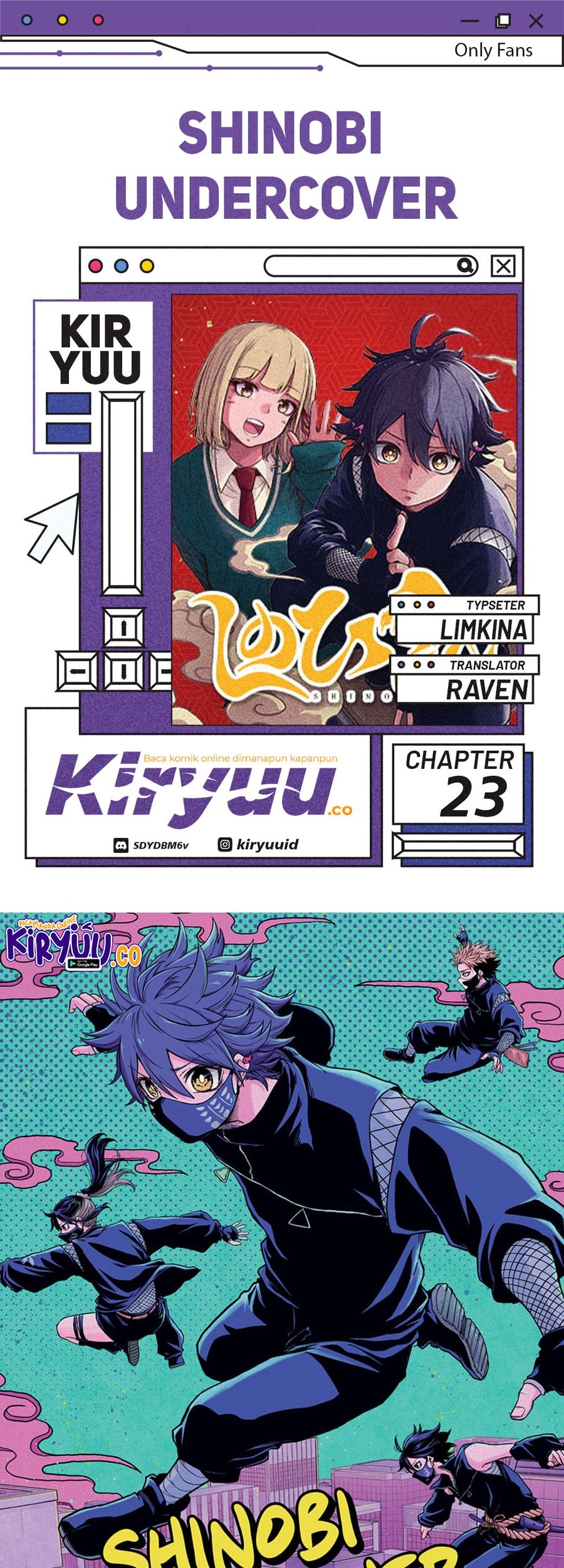 Komik Shinobi Undercover Chapter 23 gambar nomor 1