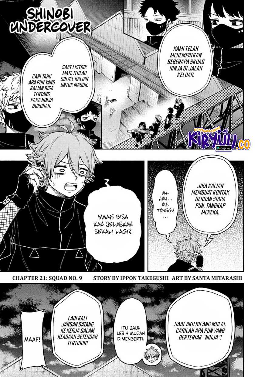 Baca Manga Shinobi Undercover Chapter 21 Gambar 2