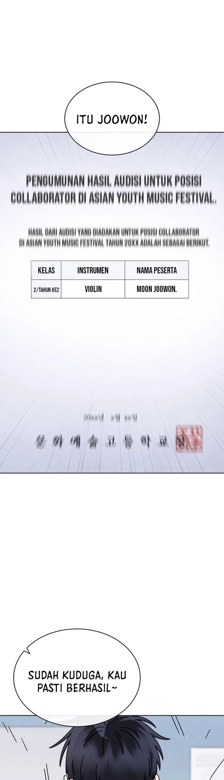 High School Musical Genius Is Paganini Reincarnated Chapter 46 Gambar 4