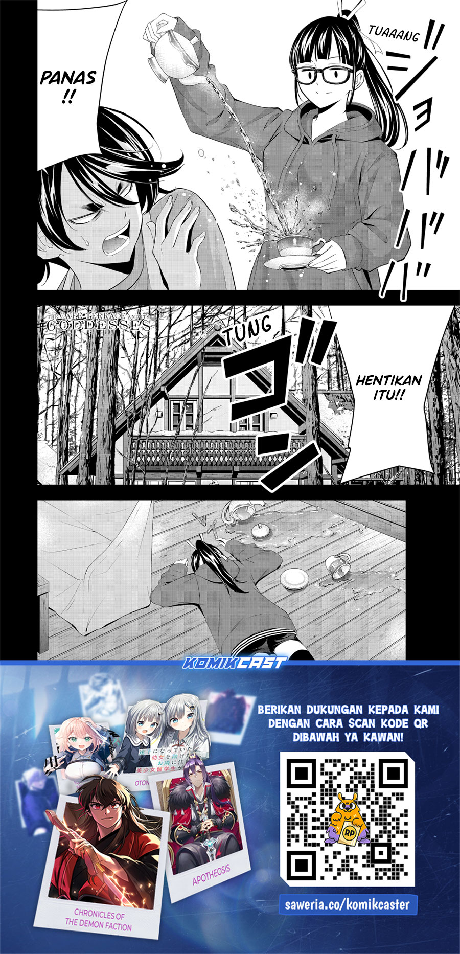 Komik Megami no Kafeterasu (Goddess Café Terrace) - Chapter Chapter 189 - Halaman 19