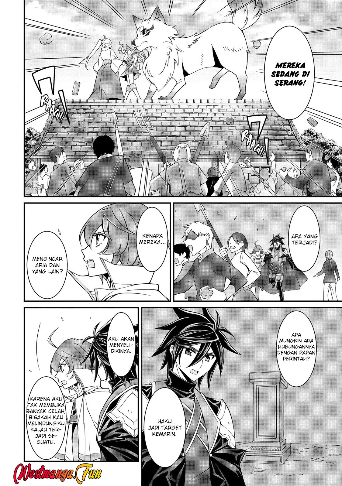 Shikkoku tsukai no saikyo yusha nakama zen’in ni uragira retanode saikyo no mamono Chapter 88 Gambar 12