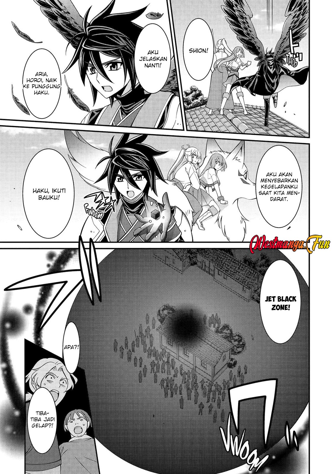 Shikkoku tsukai no saikyo yusha nakama zen’in ni uragira retanode saikyo no mamono Chapter 88 Gambar 15