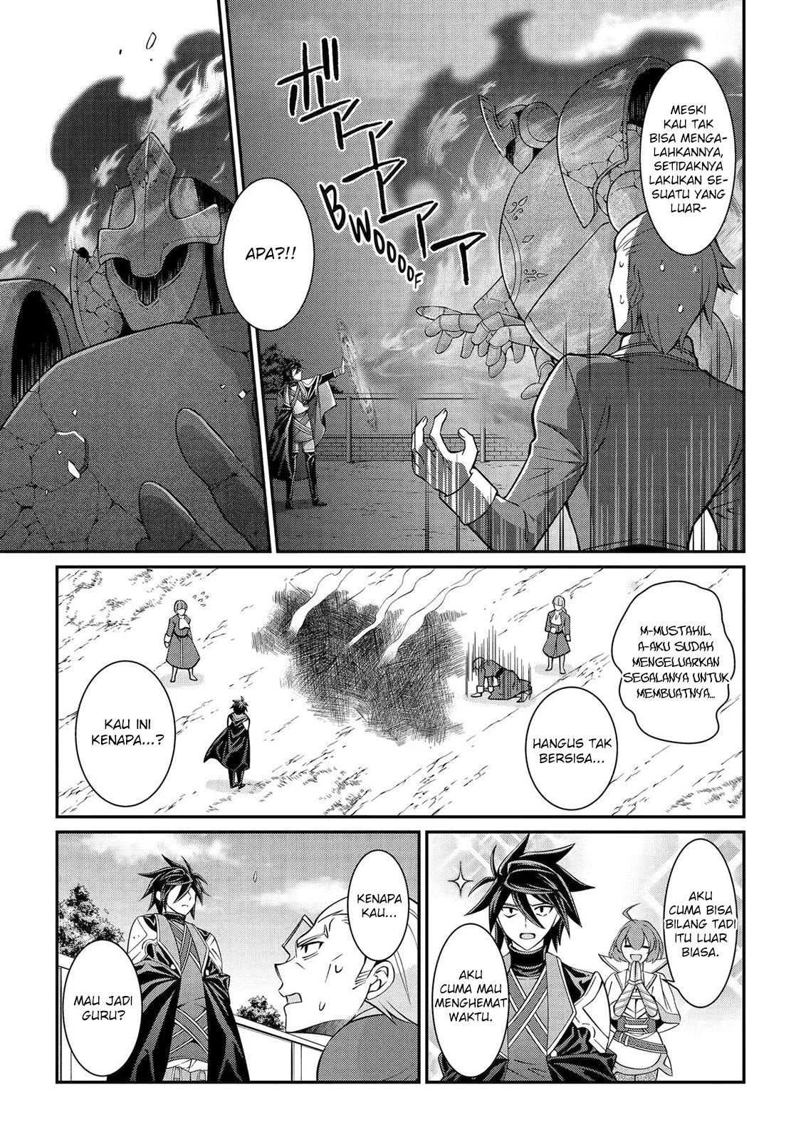 Shikkoku tsukai no saikyo yusha nakama zen’in ni uragira retanode saikyo no mamono Chapter 88 Gambar 9