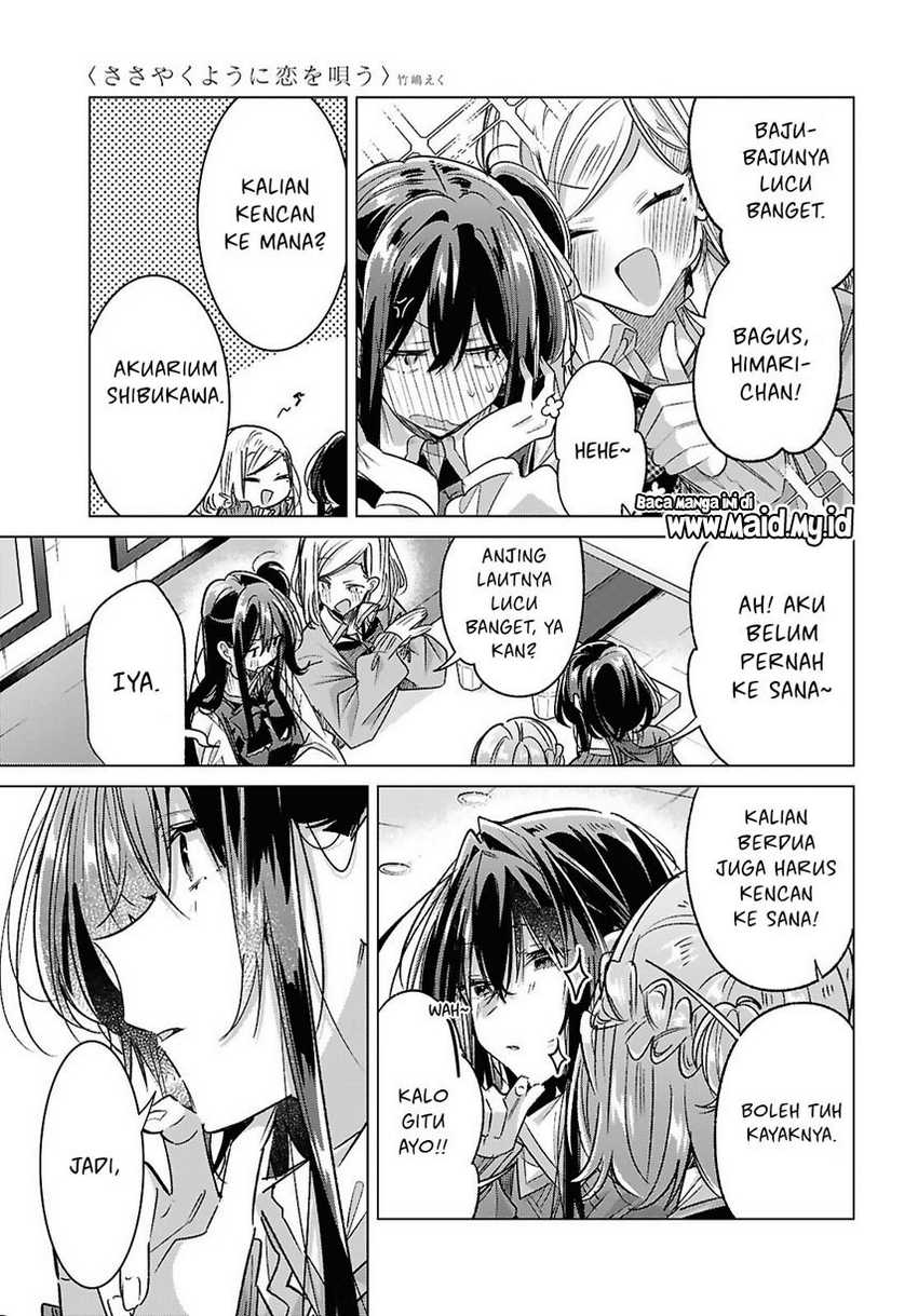 Sasayaku you ni koi wo utau Chapter 54 Gambar 9