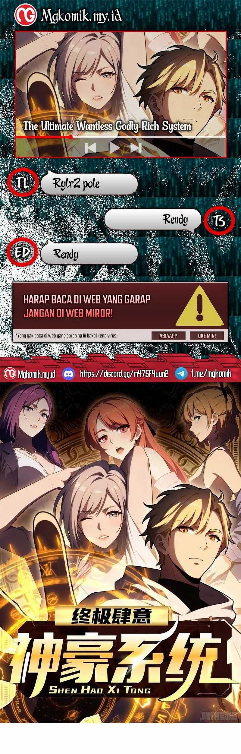Komik The Ultimate Wantless Godly Rich System Chapter 43 gambar nomor 1