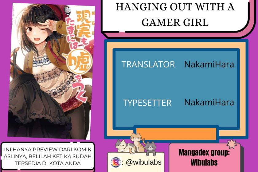 Baca Manga Hanging Out with a Gamer Girl Chapter 152.1 Gambar 2