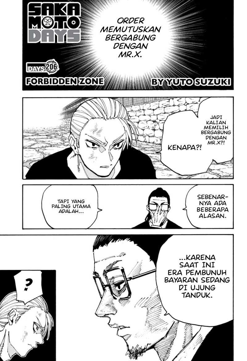 Baca Manga Sakamoto Days Chapter 206 Gambar 2