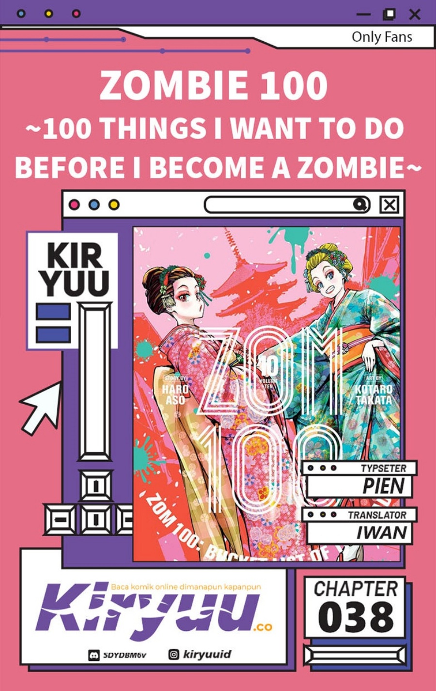 Baca Komik Zombie 100 ~Zombie ni Naru Made ni Shitai 100 no Koto~ Chapter 38 Gambar 1