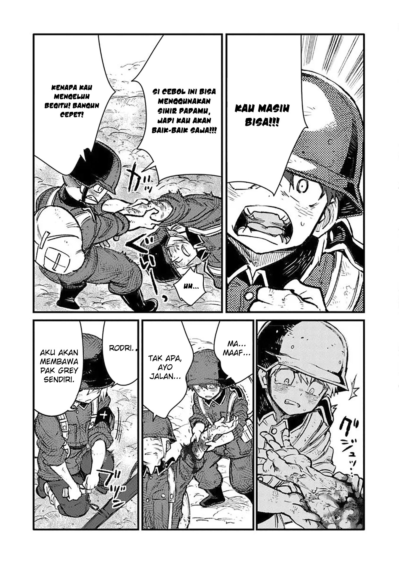 TS Eiseihei-san no Senjou Nikki Chapter 15 Gambar 23
