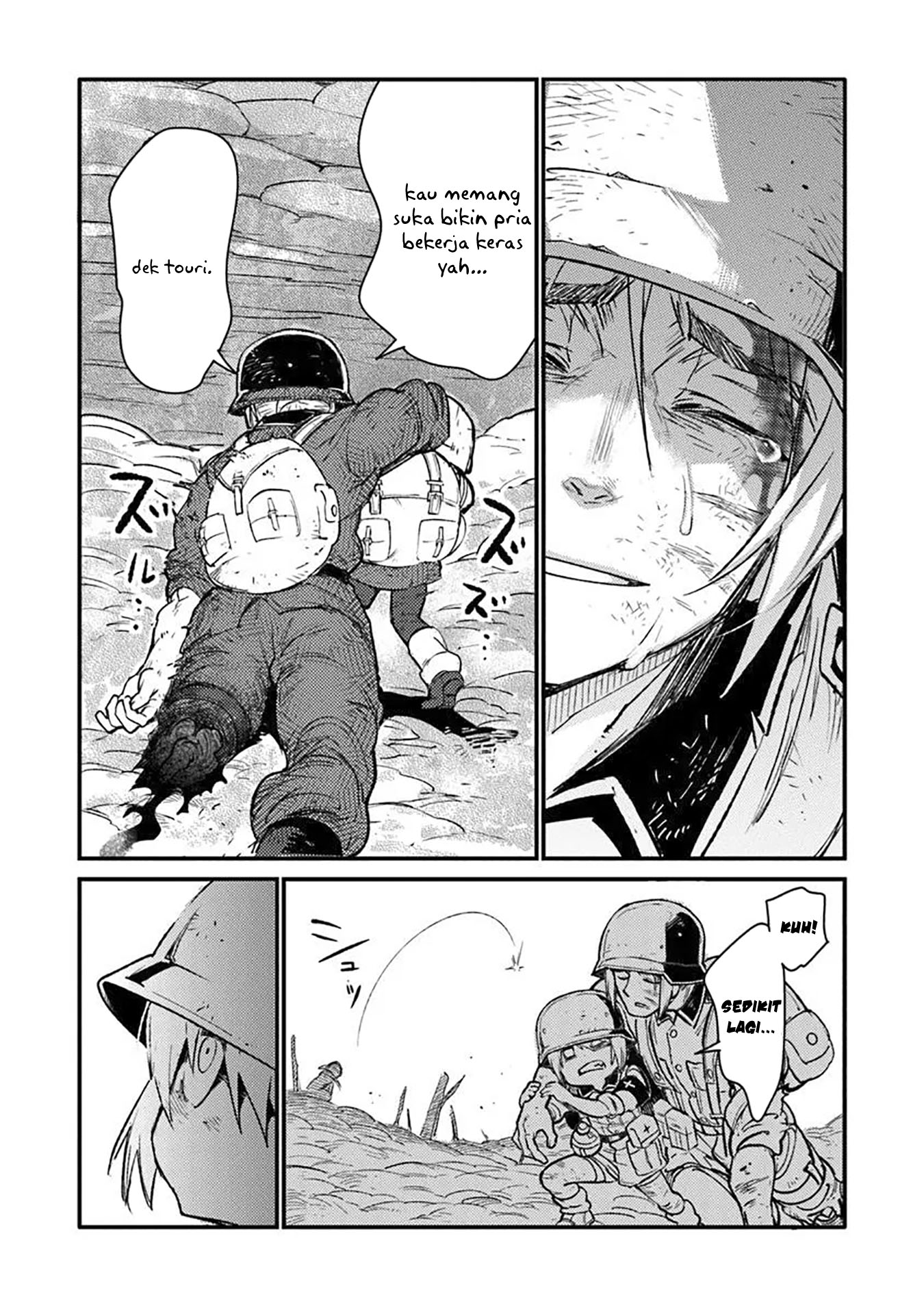 TS Eiseihei-san no Senjou Nikki Chapter 15 Gambar 28