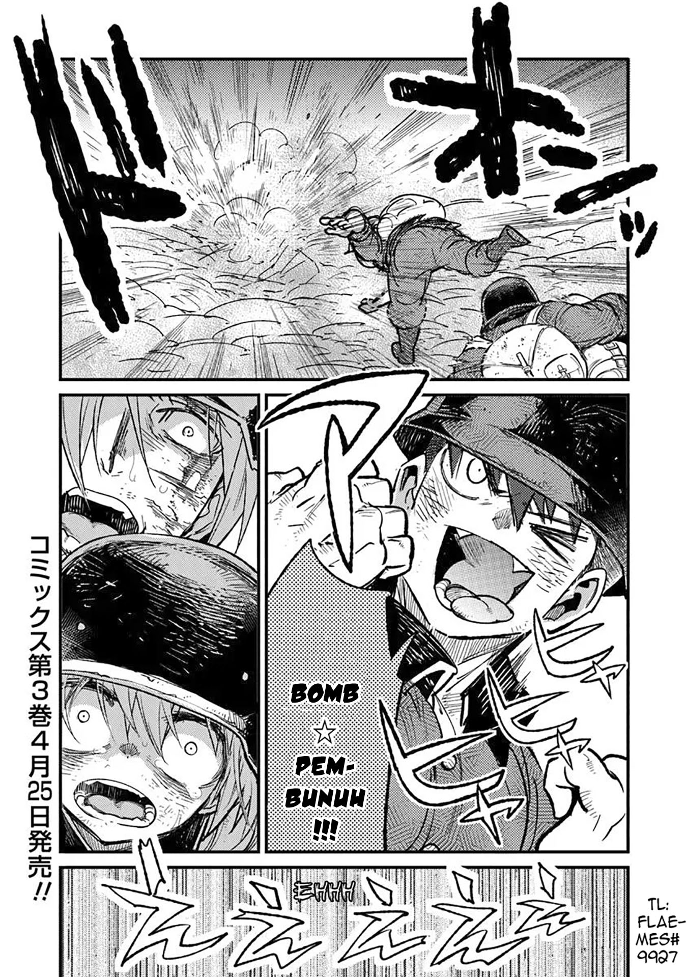 TS Eiseihei-san no Senjou Nikki Chapter 15 Gambar 32