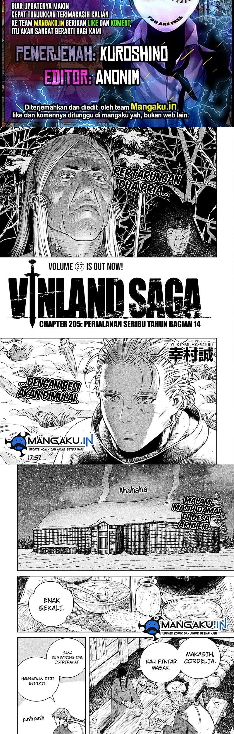 Baca Komik Vinland Saga Chapter 205 Gambar 1