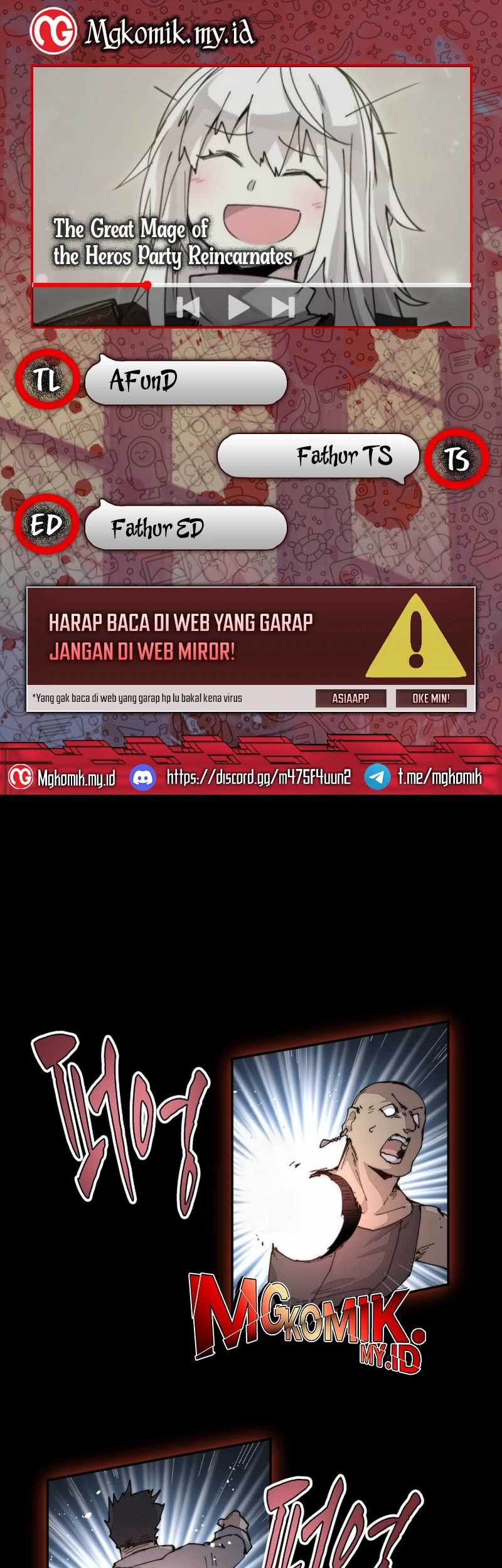 Baca Komik The Rebirth of the Hero’s Party’s Archmage Chapter 75 Gambar 1