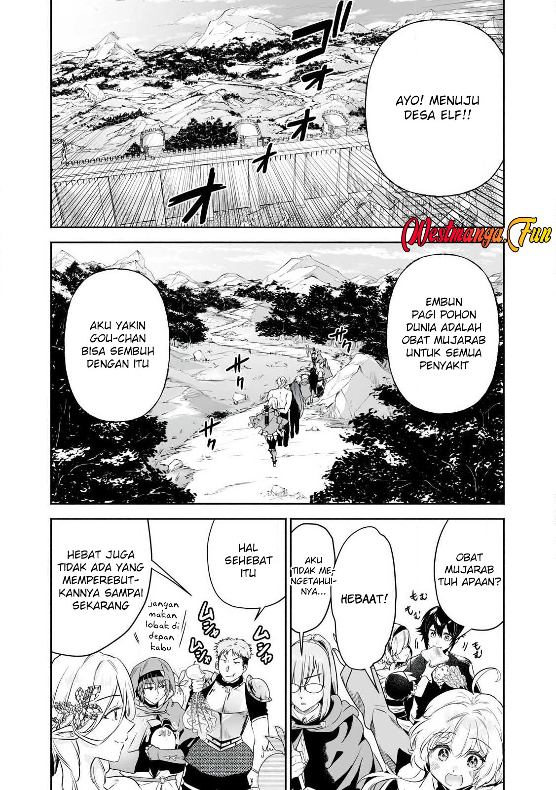 Tensei Kizoku no Bannou Kaitaku Kara ~”Kakudai & Shukushou” Sukiru o Tsukatte Itara Saikyou Ryouchi ni Narimashita~ Chapter 47 Gambar 10